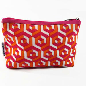 Clinique Cosmetic Makeup Bag Jonathan Adler Print TRAVEL LIMITED EDITION Case 