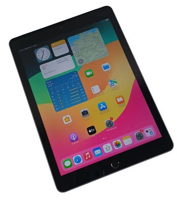 Apple iPad 6. Gen. 128GB - WiFi + 4G (Ohne Simlock) - 9,7 Zoll - Space Grau - Bild 1 von 4