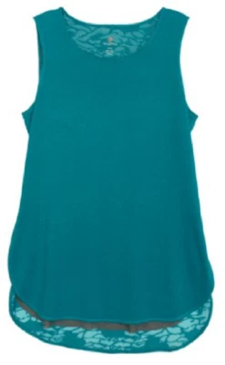 NUEVO Tangerine Damas Burnout Jersey Elastizado Camiseta sin Mandarina Talla Pequeña Foto 1 de 4