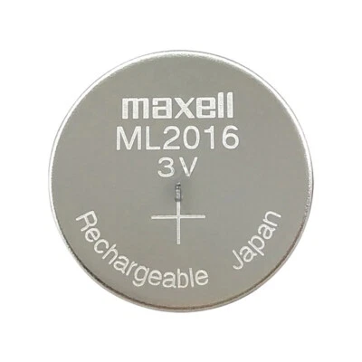 1PCS NEW ML2016 3V Rechargeable Battery CMOS RTC Battery - Image 1 of 4