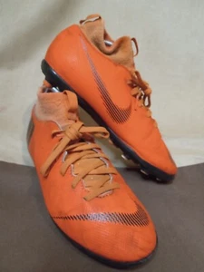 Nike mercurial X football Training boots Orange/black Size 4 - Picture 1 of 6