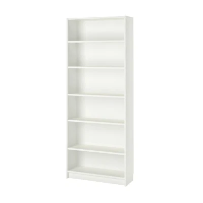IKEA BILLY Bookcase Shelving Storage Unit White Home Office/Study 80x28x202 cm - Image 1 of 4