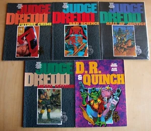 2000 AD Definitive Editions Complete Set (Fleetway 1990–1991) DR & Quinch Dredd - Imagen 1 de 24