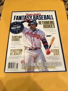 STREET & SMITH'S FANTASY BASEBALL MAGAZINE 2020, RONALD ACUNA JR ATLANTA BRAVES - Imagen 1 de 4