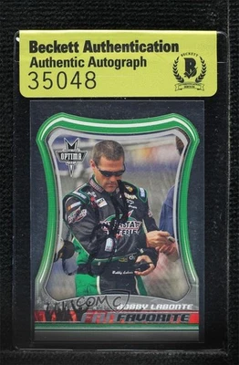 BAS 2005 Press Pass Optima Fan Favorite Bobby Labonte #FF15 Authentic Auto HOF - Image 1 of 2