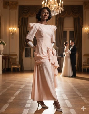 VESTIDO DANCE ALLURE VINTAGE HECHO EN UNIÓN TALLA MEDIANA  Foto 1 de 4