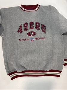 Suéter Vintage NFL San Francisco 49ers Talla XL Auténtico Pro Line - Imagen 1 de 9