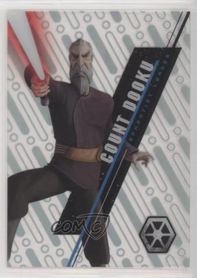 2016 Topps Star Wars High Tek Form 1 Pattern 1 Count Dooku #SW-49 2r8 - Image 1 of 3