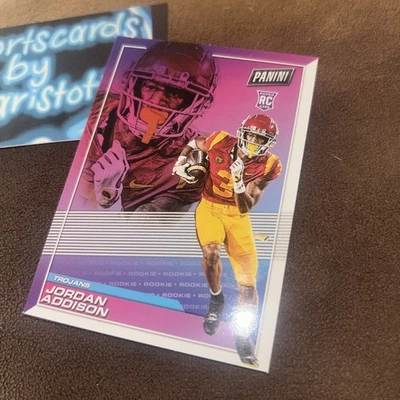 2023 Panini Player of the Day - Rookies Jordan Addison #RC9 (RC) - Image 1 of 2