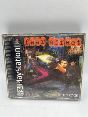 Fear Effect (PS1, 2000) CIB Black Label - Image 1 of 4