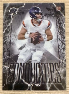 2024 Topps Resurgence - Conductors Bo Nix #C-8 - Broncos - Picture 1 of 3