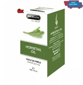 6x Hemani Horsetail Oil Essential Herbal Oil 30mL 100% Natural Fast Shipping - Picture 1 of 1