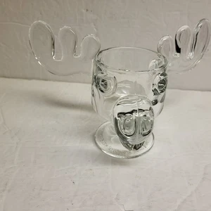 National Lampoon Moose Glass Eggnog Griswold Christmas Vacation Warner Bros - Picture 1 of 7