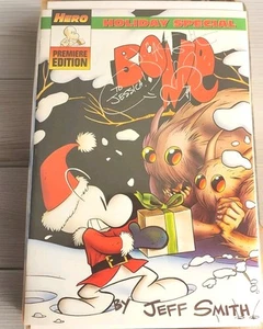 Bone Holiday Premier Signed Jeff Smith ReMark Autograph Comic Book - Picture 1 of 7
