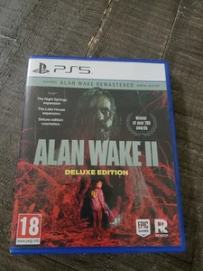 🔥 Epic Games PS5 PlayStation 5 Alan Wake 2 Deluxe Edition Video Game🔥 - Picture 1 of 4