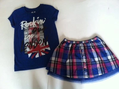 EUC P.S. Верхняя и клетчатая юбка Aero Aeropostale London 5 - Изображение 1 из 4