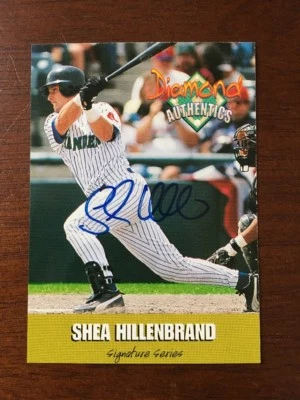 SHEA HILLENBRAND DIAMOND AUTHENTIC AUTOGRAPHED SIGNED AUTO CARD 30 1575/3250 - Image 1 of 2