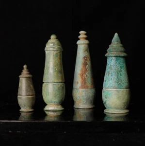Rare bronze containers . Sukhothai kingdom  , 12-14th century ZG84 - Picture 1 of 8