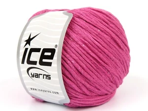 LOT OF 4 Ice VISCOSE GLITZ Yarn #82599 CANDY PINK Fine Weight Sparkle - Picture 1 of 4