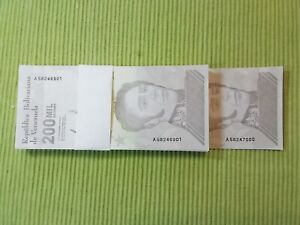 Banknoten Venezuela, 100 x 200.000 (200 Mil) Bolivares, 2017, unc.