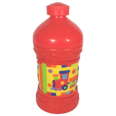 Canteen Train Thermos Toddler Reusable Water Bottle Drink Straw Travel Cup Red - Imagem 1 de 4