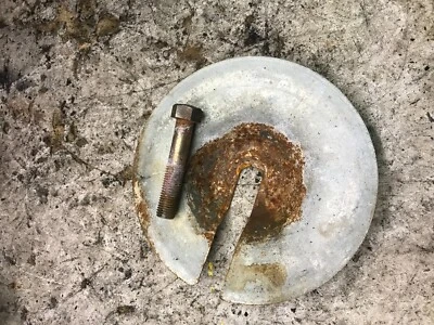 Miata Spare Tire Plate & Bolt 99-05 Mazda Miata MX5 GA5R56971C OEM - Изображение 1 из 2