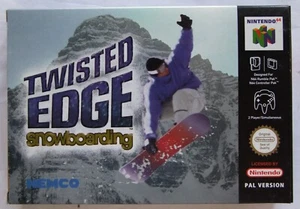 TWISTED EDGE SNOWBOARDING NINTENDO 64 PAL NUOVO ITA BOX - Imagen 1 de 6