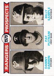 1979 Topps #713 Danny Darwin RC/Pat Putnam/Billy Sample RC Texas Rangers EX-MT