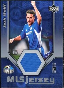 Josh Wolff Card 2005 Upper Deck MLS Jerseys #JWJ 