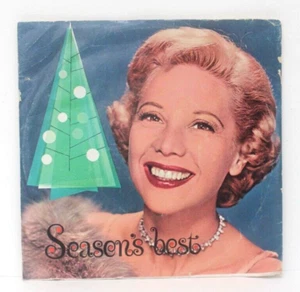 Dinah Shore 7" 33 1/3 Chevrolet Seasons Best Picture Sleeve Promo Record 1960 - Foto 1 di 4