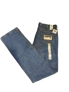 Men’s Cinch Bronze Label Slim Fit Western Jeans Size 40x40 MB90532001 NWT