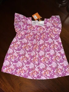 Nuevo con etiquetas Masala 8 10 12 Rosa Flor Top Vendido por Garnet Hill Originalmente $42++ - Imagen 1 de 2