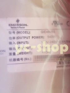NEW EMERSON GIE4805S electric power source Fast shipping via FedEx or DHL! - Picture 1 of 3