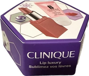 Clinique 2-Pc Lip Luxury  Gift Set Travel Size. - Picture 1 of 4