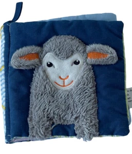 Ikea Soft Baby Toy Baby Book Educational Learning Toy Animals Sheep Leka - Picture 1 of 9