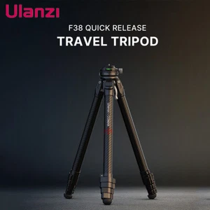 Ulanzi Zero F38 Carbon Fiber Travel Tripod Quick Release 360° Panoramic Ballhead - Picture 1 of 8