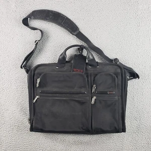 TUMI Alpha Balístico Nylon Pantalla Grande Laptop Maletín Bolso Negro 26114D4 - Imagen 1 de 23