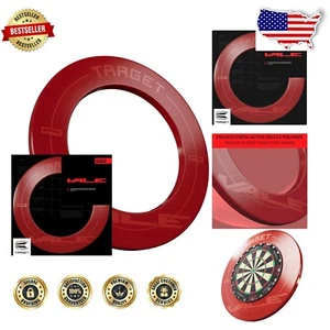 Red/Black Professional Dartboard Surround - Compatible with All Standard Boards - Picture 1 of 9