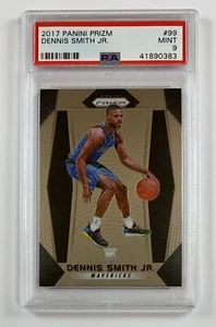 2017 Panini Prizm #99 Dennis Smith Jr 9 Mint PSA Graded Card GC5-0383 - Picture 1 of 2