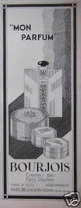 PRESSEWERBUNG MEIN PARFUM BOURJOIS CREATEUR DES FARDS PASTELLS - Bild 1 von 1