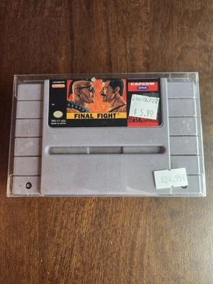 Final Fight Super Nintendo SNES 1991 Cart Only - Image 1 of 2