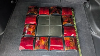 Espejo de pared abstracto moderno para salón o dormitorio Foto 1 de 4