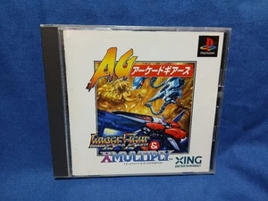 AG Arcade Gears Image Fight & XMULTIPLY PS1 Play Station From Japan - Picture 1 of 3