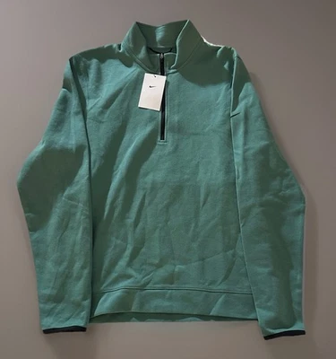 Nuevo con etiquetas Pullover de Golf Nike Tour 1/2 Cremallera Piqué Capa Media Para Hombre Mediano Ventilado $105 Foto 1 de 4