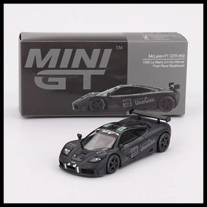 MINI GT 870 McLaren F1 GTR #59 1995 Le Mans 24Hr Winner Post-Race Weathered 1/64 - Picture 1 of 5