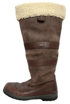Dubarry Botas Ecuestres de Cuero Marrón Forradas Sherpa Reino Unido 8.5 Foto 1 de 4