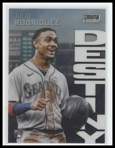 2022 Stadium Club Chrome #3B Julio Rodriguez Dynasty and Destiny - Bild 1 von 2