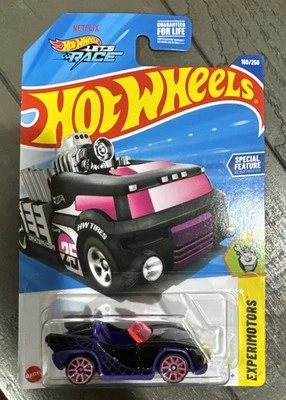 Hot Wheels Crate Racer 2025 Error - Monster High Car está en paquete por error Foto 1 de 3