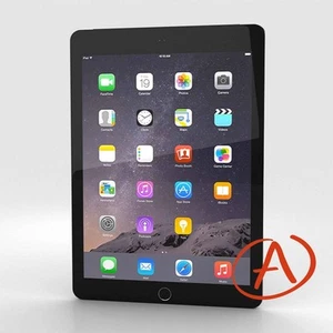 Apple IPAD Air 2 9,7 " A1567 64gb Wifi+Cellular Space Gray Tablet Refurbished - Picture 1 of 4