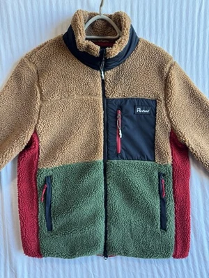 Penfield Mattawa fleece jacket [green/red/brown] Men’s Size Small - Image 1 of 4